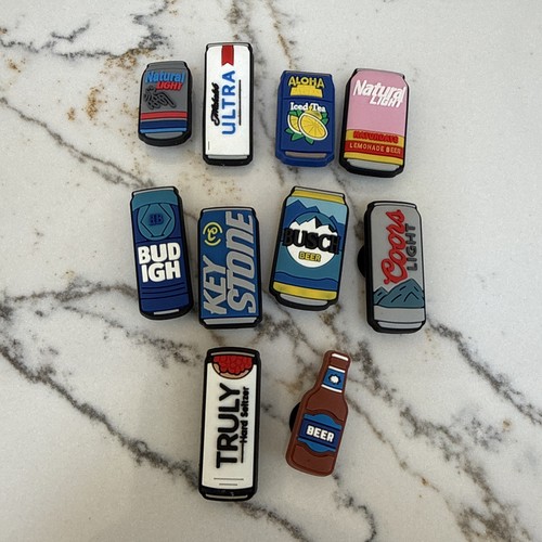 Pcs beer shoe charms - 10, pcs.