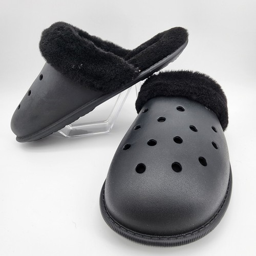 Crocs classic fuzz - fuzz, scuff